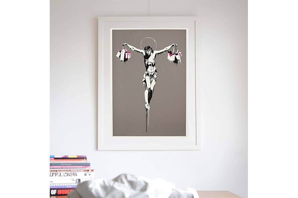 Banksy（バンクシー）Christ with Shoppin - WCP Reproductionを販売し