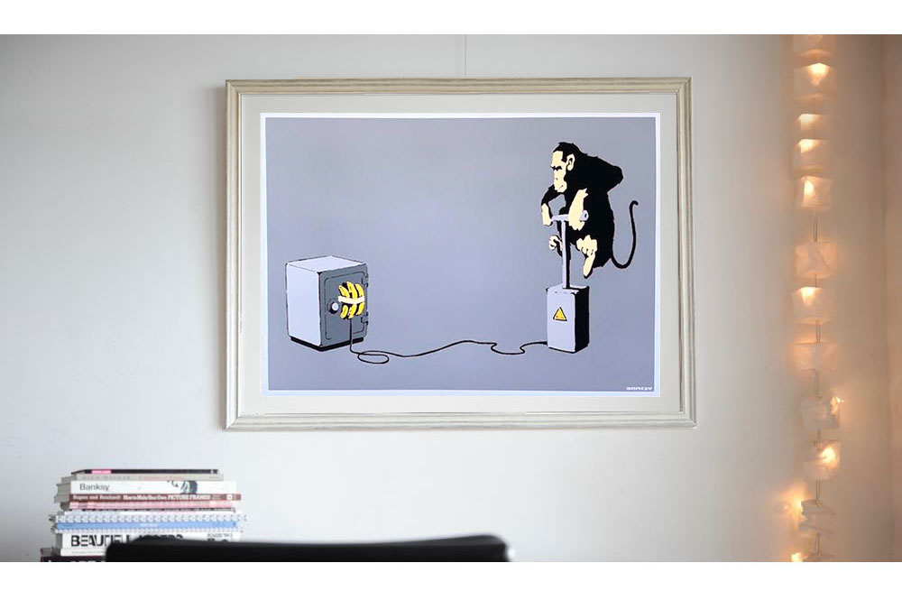 Banksy（バンクシー）Monkey Detonator – WCP Reproductionを販売！ ー 