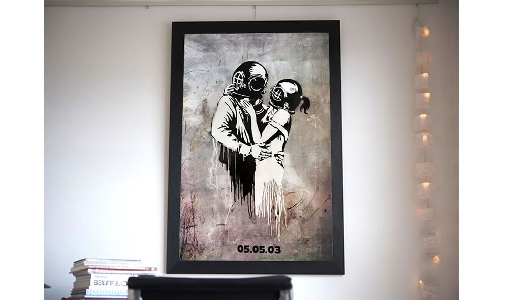Banksy ポスター blur THINK TANK -Untitledを販売 ー NOISEKING 