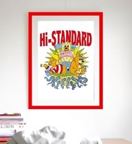 Frank Kozikのポスター「Hi-STANDARD」を販売 ー NOISEKING ノイズキング