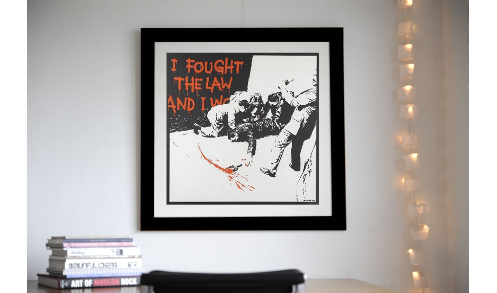 正規品】バンクシー Banksy ＩFOUGHT THE LAW WCP - その他