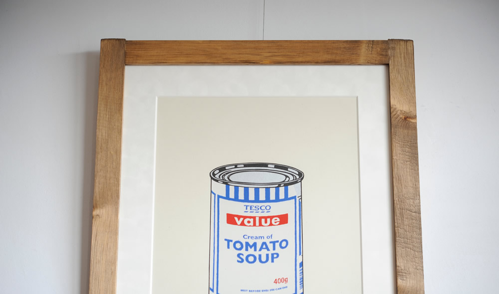 Banksy（バンクシー）-Soup Can、Pest ControlのCOA付き作品を 