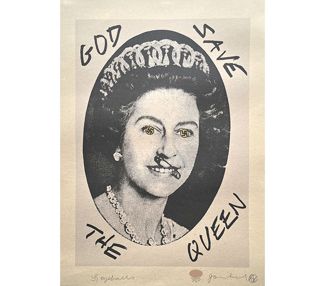 God Save The Queen(Swastika Eyes)