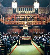 Monkey Parliament  Poster