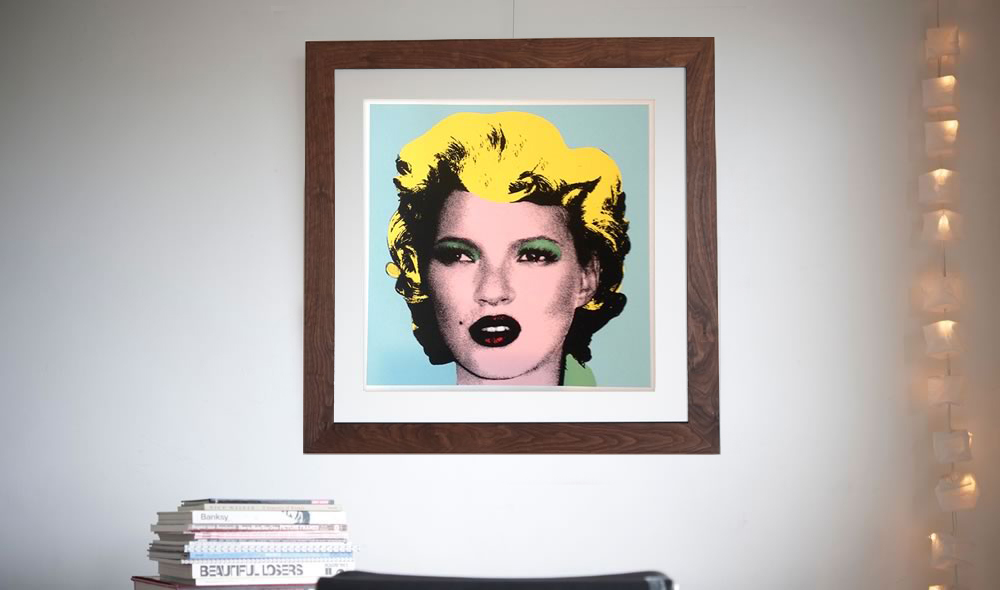 バンクシー Banksy「KATE MOSS」シルクスクリーン 正規WCP - 版画