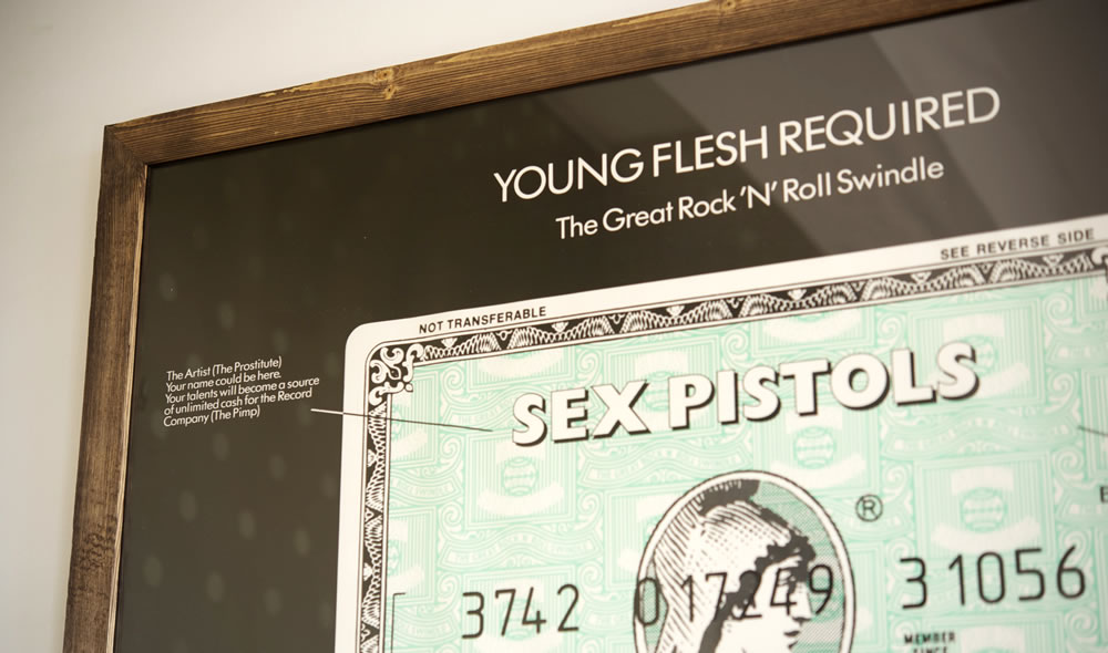 Jamie Reid/ジェイミー・リード 'Young Flesh Requi' Sex Pistols 
