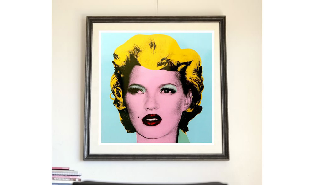 Banksy/バンクシー Kate Moss Original Colourway ポスター販売 ー 