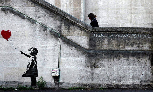 Banksy（バンクシー）- Girl and Balloon、Pest ControlのCOA付き作品