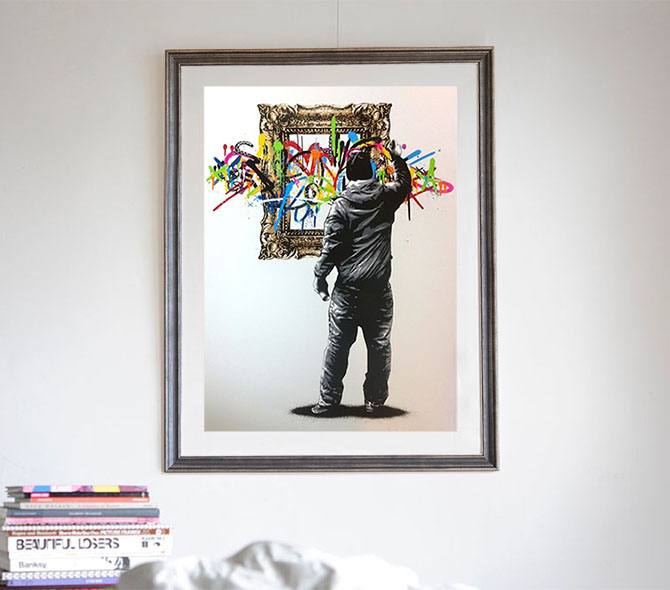 マーティン・ワトソン（Martin Whatson） 作品、ポスター FRAMED ー NOISEKING ノイズキング